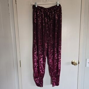 Trina Turk Sequin Women's Pants Small - Pink